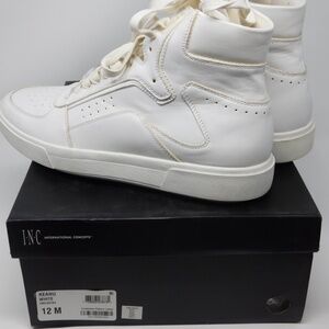 INC International Concepts Keanu Men's Shoes White High Top Sneakers Size 12